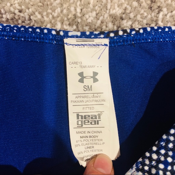 ⭐️ UNDER ARMOUR Blue Bikini Bottoms - Picture 4 of 5
